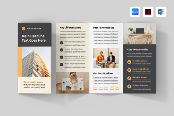 Download Trifold Brochure | Canva, MS Word, Indd - Brochure Collection