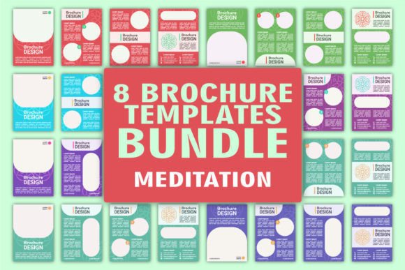 Download Meditation Brochure Template Bundle - Brochure Collection